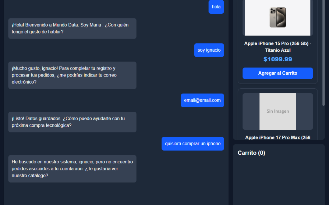 Asistente Inteligente de Ventas (Vendedor IA)